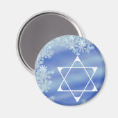 Mattierter Stern Magnet (Vorderseite/Rückseite)