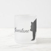 Mattierter Tasse-Yellowstone-Bär Mattglastasse (Mittel)