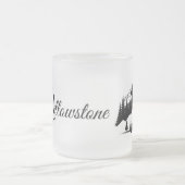 Mattierter Tasse-Yellowstone Wolf Mattglastasse (Mittel)