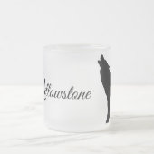 Mattierter Tasse-Yellowstone Wolf Mattglastasse (Mittel)
