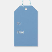 Mattierter Text anzeigen Geschenkanhänger (Rückseite)