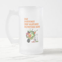 Mattierter Vater Tasse 16 oz | Gärtner aus Vater