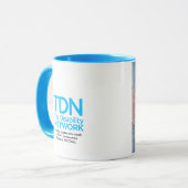 Mattierter Winter Tasse (Vorderseite Links)