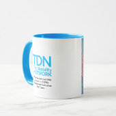 Mattierter Winter Tasse (Vorderseite Links)