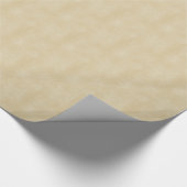 Mattiertes Cremeumhüllungspapier Geschenkpapier (Ecke)