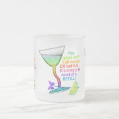 MATTIERTES CUP - GLAS HALBWERK MATTGLASTASSE (Mittel)