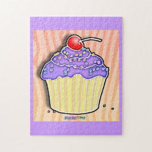 Mattiertes Cupcake Puzzle