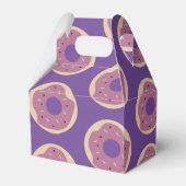 Mattiertes Donuts Halloween-Gastgeschenk Geschenkschachtel (Rückseite)