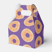 Mattiertes Donuts Halloween-Gastgeschenk Geschenkschachtel (Rückseite)