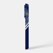 Mattiertes Flüstern iPhone Hülle (Linke Seite)