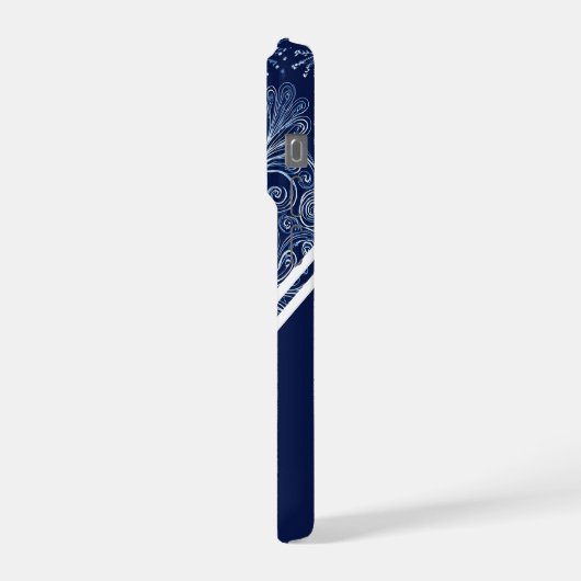 Mattiertes Flüstern iPhone Hülle (Linke Seite)