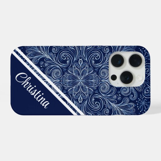 Mattiertes Flüstern iPhone Hülle (Rückseite (Horizontal))