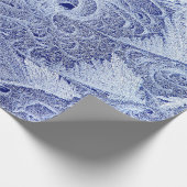 Mattiertes Leinenverpackungs-Papier, 30" x 15' Geschenkpapier (Ecke)