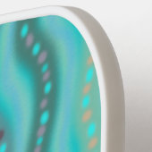 Mattiertes Planglas, Abstrakt Pickleball Schläger (Linke Seite)