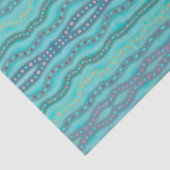 Mattiertes Planglas, Abstrakt Seidenpapier (Ausschnitt)