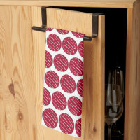 Mattiertes rotes Velvet Cookie Druck Backen Verkau