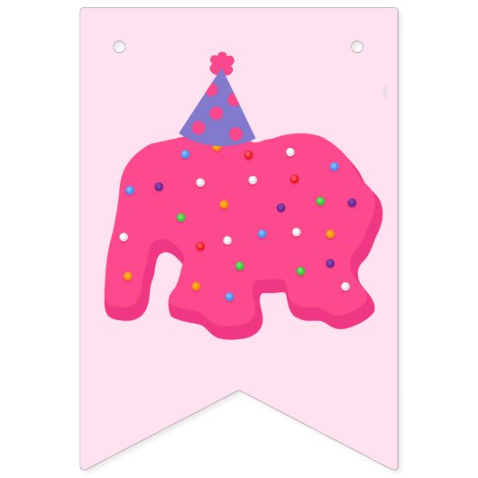 Mattiertes Tierkochen Party Garland Jagd Wimpelkette (Erste Fahne)