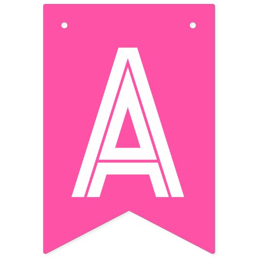 Mattiertes Tierkochen Party Garland Jagd Wimpelkette (Dritte Fahne)