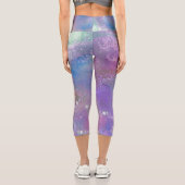 Mattiertes Träumen Capri Leggings (Rückseite)