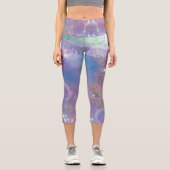 Mattiertes Träumen Capri Leggings (Vorderseite)