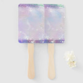 Mattiertes Träumen Fächer (Vorne und Hinten)