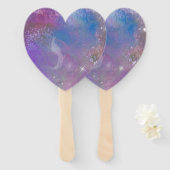 Mattiertes Träumen Fächer (Vorne und Hinten)