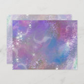 Mattiertes Träumen Feiertagspostkarte (Vorne/Hinten)