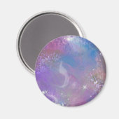 Mattiertes Träumen Magnet (Vorderseite/Rückseite)