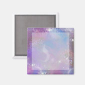 Mattiertes Träumen Magnet (Vorderseite/Rückseite)