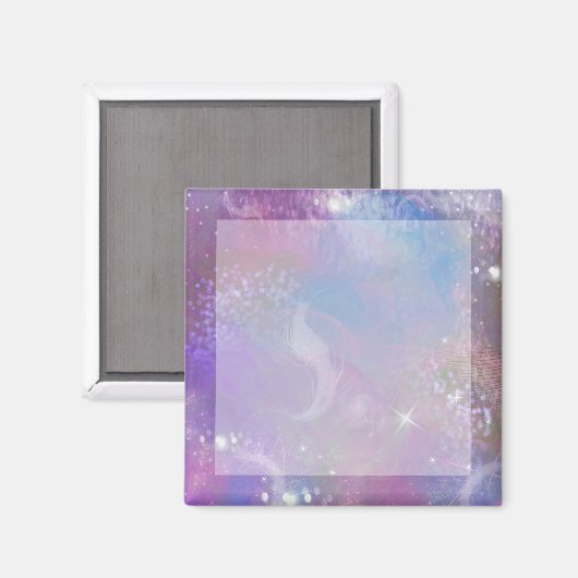 Mattiertes Träumen Magnet (Vorderseite/Rückseite)