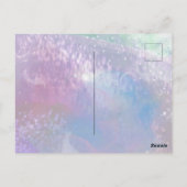 Mattiertes Träumen Postkarte (Rückseite)