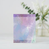 Mattiertes Träumen RSVP Karte (Stehend Vorderseite)