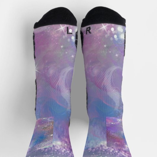 Mattiertes Träumen Socken (Oben)