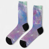 Mattiertes Träumen Socken (Linkes Detail)