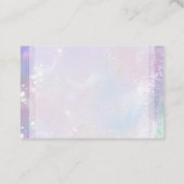 Mattiertes Träumen Visitenkarte (Rückseite)