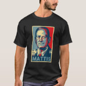 Mattis für den Präsidenten 2020 General Mad Dog Ma T-Shirt (Vorderseite)