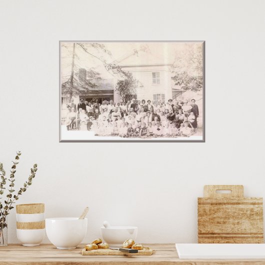 Mattison Wiedersehen 1908 Gains, PA Poster (Küche)