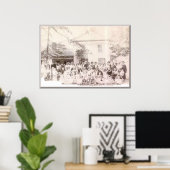 Mattison Wiedersehen 1908 Gains, PA Poster (Heimbüro)