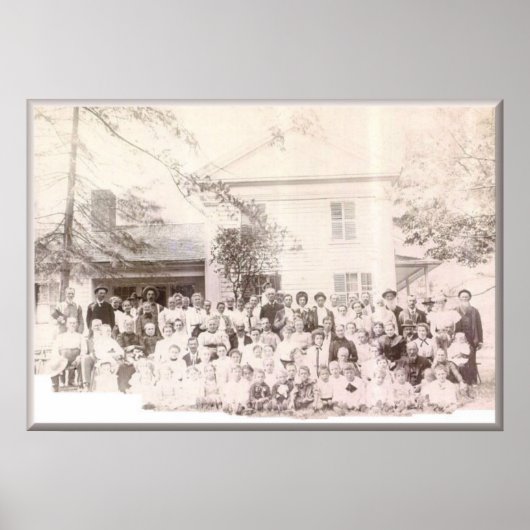 Mattison Wiedersehen 1908 Gains, PA Poster (Vorne)