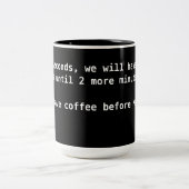 MattMathCoffeeMug Zweifarbige Tasse (Mittel)