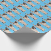 MattPackpapier, 30" x 6' Geschenkpapier (Ecke)