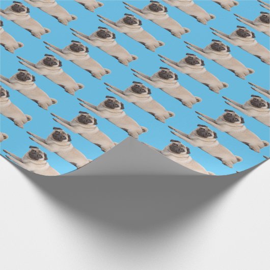 MattPackpapier, 30" x 6' Geschenkpapier (Ecke)