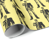 MATTPackpapier FRANKENSTEIN Geschenkpapier (Rolleneckpunkt)