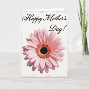 Mattrosa Floralkarte Karte