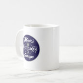 Matts Präzisions-Garagen-Standard-Logo Kaffeetasse (Vorderseite Links)