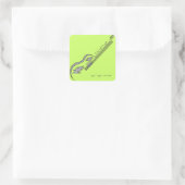 Mattwork Square Sticker (Tasche)