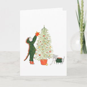 Matty and Ty Christmas card Karte