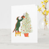 Matty and Ty Christmas card Karte (Gelbe Blume)