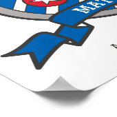 Matty Boys Name bedeutet heraldry Schild Poster (Ecke)