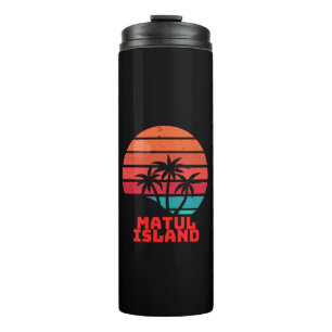 Matul Island Zombi Horror Movie Thermosbecher